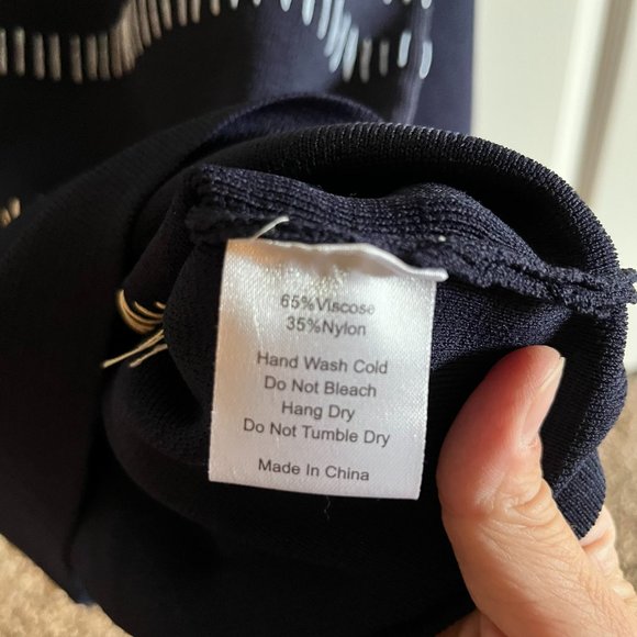 Navy all:row Top - Picture 5 of 6